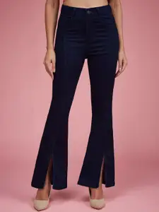 Miss Chase Women Bootcut High-Rise Stretchable Jeans