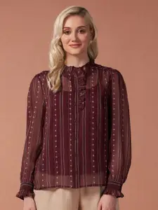 U.S. Polo Assn. Women Geometric Print Top