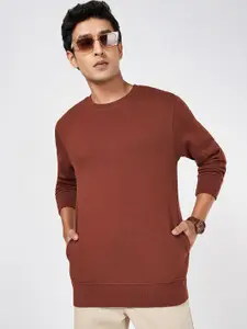 BYFORD by Pantaloons Men Round Neck Cotton Sweatshirt