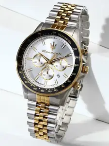 Maserati Men Dial & Stainless Steel Straps Analogue Multi Function Watch R8873640024