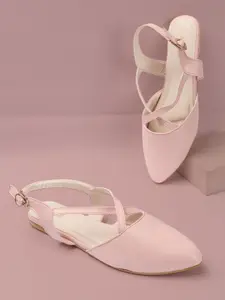 Lavie Women Party Mules with Buckles Flats