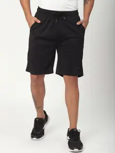 R&B Men Mid-Rise  Regular Fit Sports Shorts