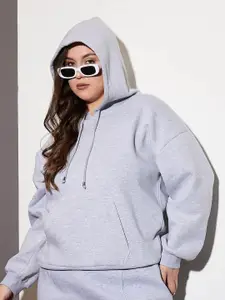 SASSAFRAS Curve Women Hooded Neck Pullover Sweatshirt