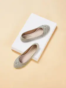 Forever Glam by Pantaloons Women Embellished Ballerinas Flats