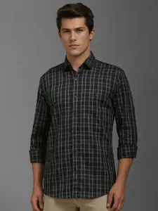 Louis Philippe Sport Men Slim Fit Opaque Checked Casual Shirt