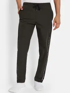 Octave Men Cotton Regular Fit Mid-Rise Track Pants