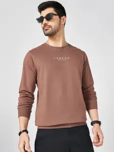 BYFORD by Pantaloons Men Cotton Round Neck Long Sleeves Sweatshirt