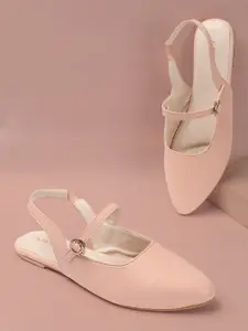 Lavie Women Party Mules with Buckles Flats