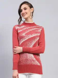 Monte Carlo Women Turtle neck Woollen Top