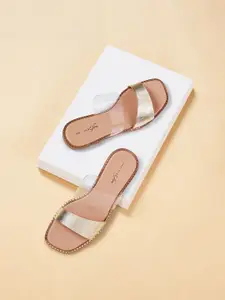 Forever Glam by Pantaloons Women Open Toe Flats