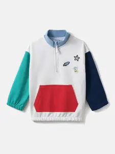 Nauti Nati Boys Multicolour Sweatshirt
