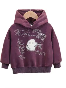 StyleCast x Revolte Boys Printed Hooded Sweatshirt