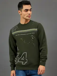 Club York Men Printed Sweatshirt