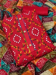 Maroosh Embroidered Gotta Patti Unstitched Dress Material