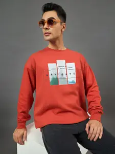 Club York Men Printed Sweatshirt