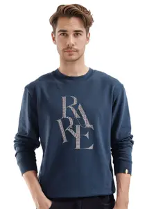 RARE RABBIT Men Printed Sweatshirt