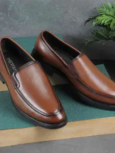 Metro Men Leather Formal Slip-Ons