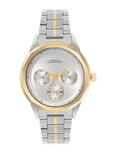 French Connection Women Dial & Stainless Steel Bracelet Style Straps Analogue Watch FCH06TM