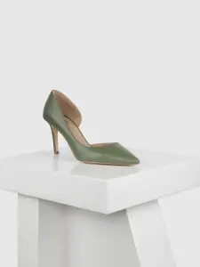 Oroh Leather Party Stiletto Pumps