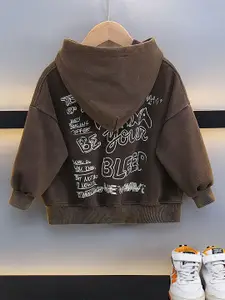 StyleCast x Revolte Boys Printed Hooded Sweatshirt