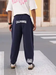 Kook N Keech Men Printed Cotton Terry Baggy Fit Joggers