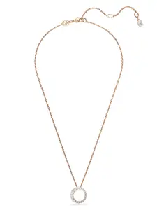 SWAROVSKI Rose Gold-Plated Crystal-Studded Necklace