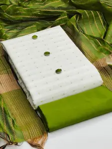 Maroosh Woven Design Unstitched Dress Material