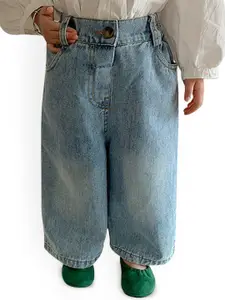 StyleCast x Revolte Girls Straight Fit Light Fade Jeans