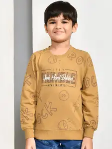 YOUMAA Boys Printed Cotton Sweatshirt