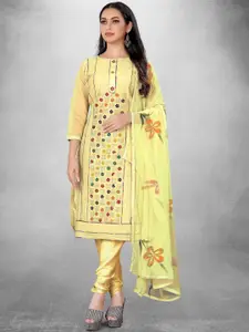 Maroosh Floral Printed Unstitched Dress Material