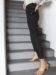 STYLECAST X KASSUALLY Women Flared High-Rise  Fit Jeans