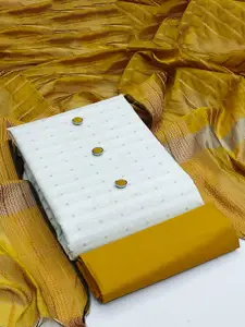 Maroosh Geometric Woven Design Unstitched Dress Material