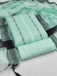 Maroosh Floral Woven Design Unstitched Dress Material