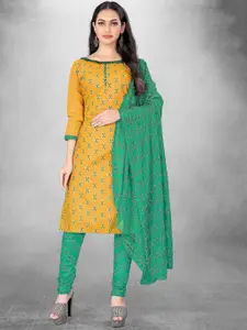 Maroosh Geometric Printed Unstitched Dress Material