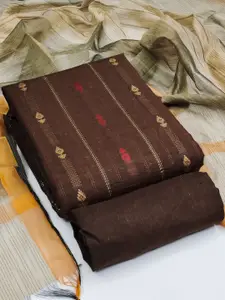 Maroosh Striped Woven Design Cotton Jacquard Unstitched Dress Material