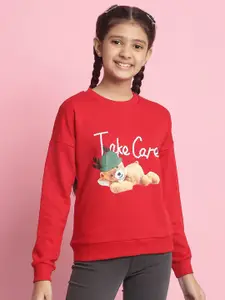 Nauti Nati Girls Printed Sweatshirt