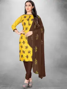 Maroosh Floral Printed Unstitched Dress Material