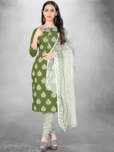 Maroosh Floral Printed Unstitched Dress Material