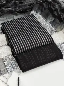 Maroosh Geometric Unstitched Dress Material