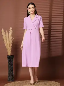 plusS Women Fit & Flare Midi Dress