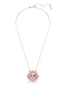 SWAROVSKI Rose Gold-Plated Crystal-Studded Necklace