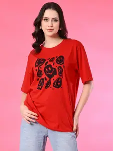 Funday Fashion Women Printed T-shirt