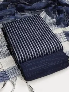 Maroosh Geometric Woven Design Unstitched Dress Material