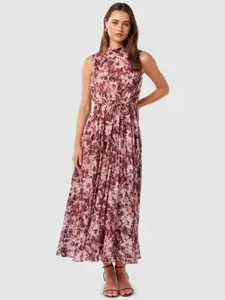 Forever New aw24 Women Floral Print A-Line Midi Dress