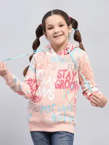 Monte Carlo Girls Printed Hooded Sweatshirt