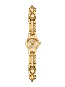 Michael Kors Women Printed Dial & Stainless Steel Analogue Watch AK_MK4871