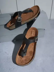 Lavie Women Open Toe Flats With Buckles