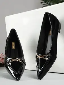 Flat n Heels Women Block Heel Pumps