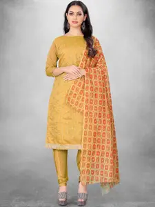 Maroosh Ethnic Motifs Embroidered Sequinned Unstitched Dress Material