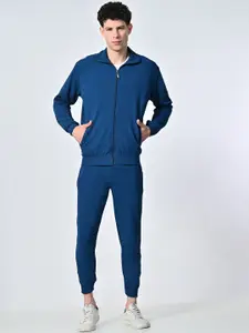 BAESD Men Mock Collar Tracksuit